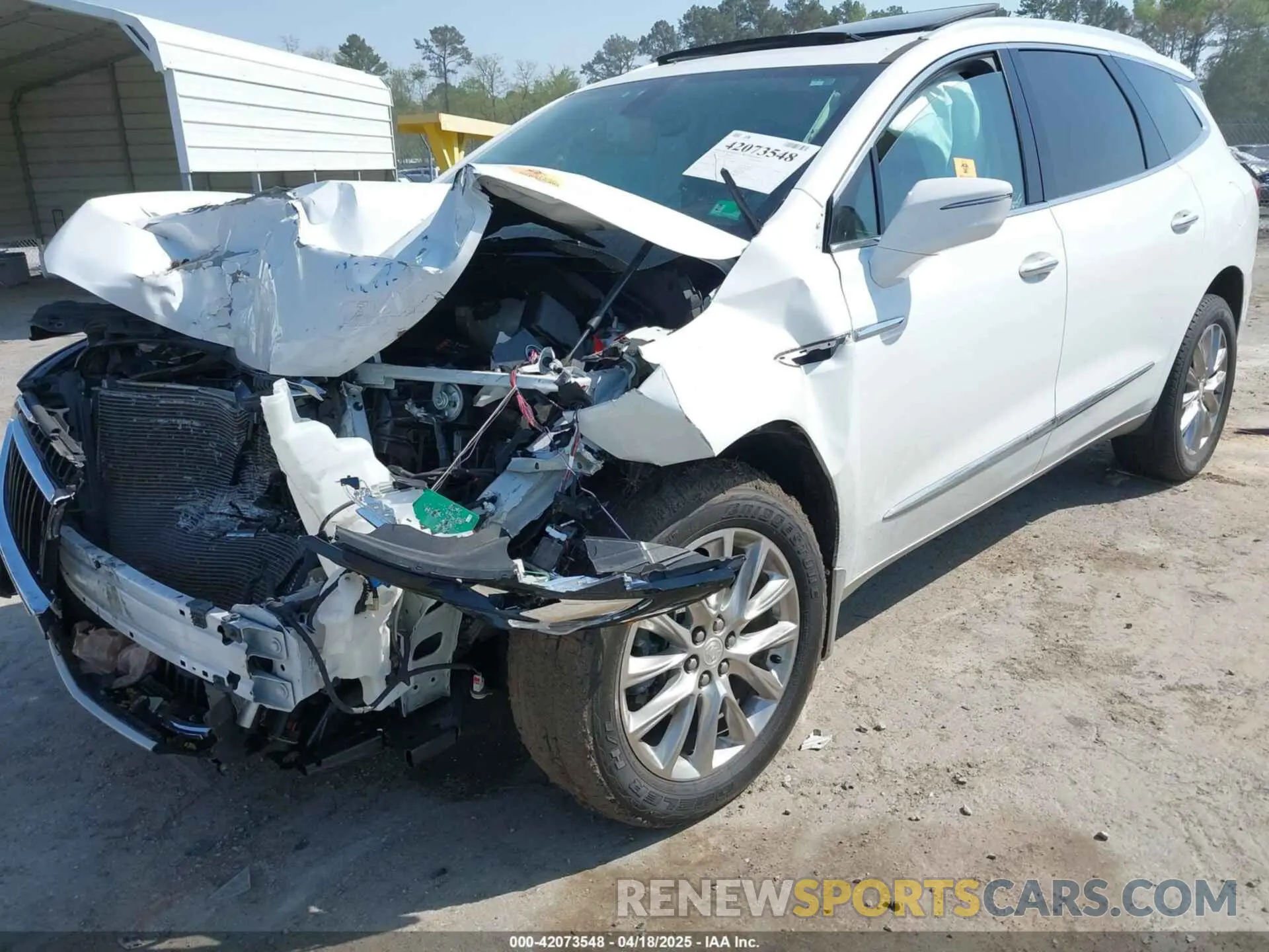 6 Photograph of a damaged car 5GAEVAKW5MJ141209 BUICK ENCLAVE 2021