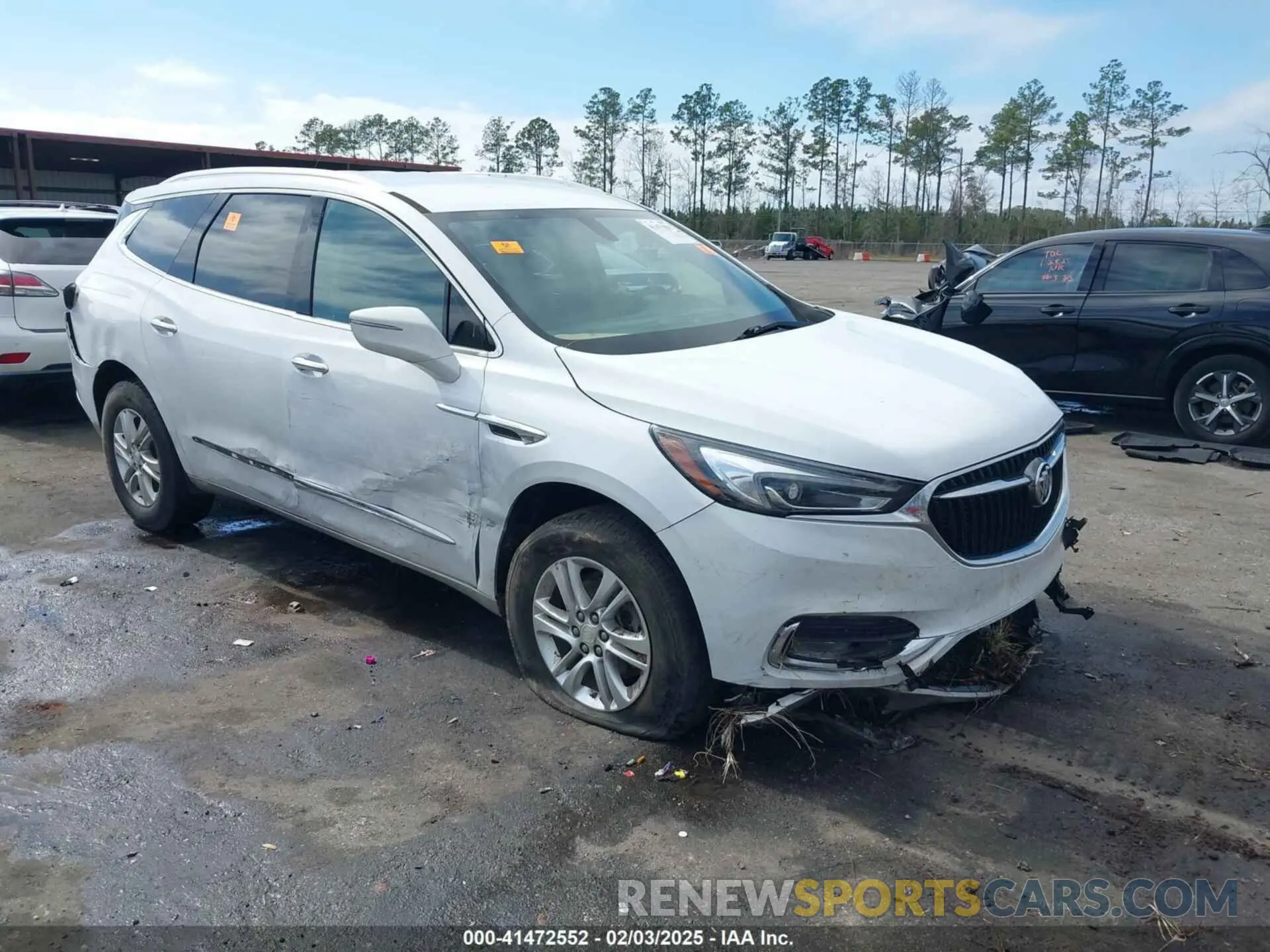 1 Photograph of a damaged car 5GAEVAKW5MJ152727 BUICK ENCLAVE 2021