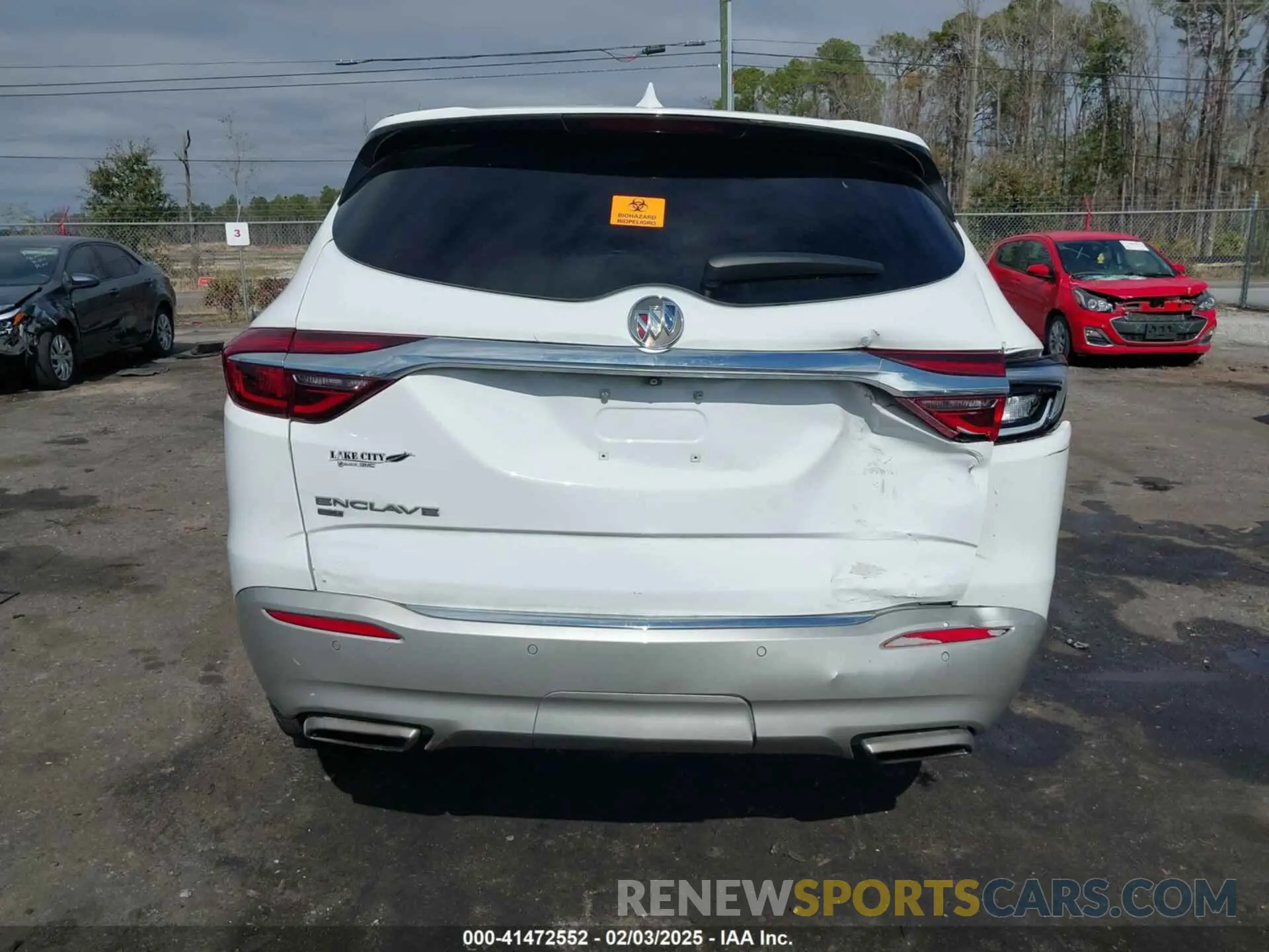 16 Photograph of a damaged car 5GAEVAKW5MJ152727 BUICK ENCLAVE 2021
