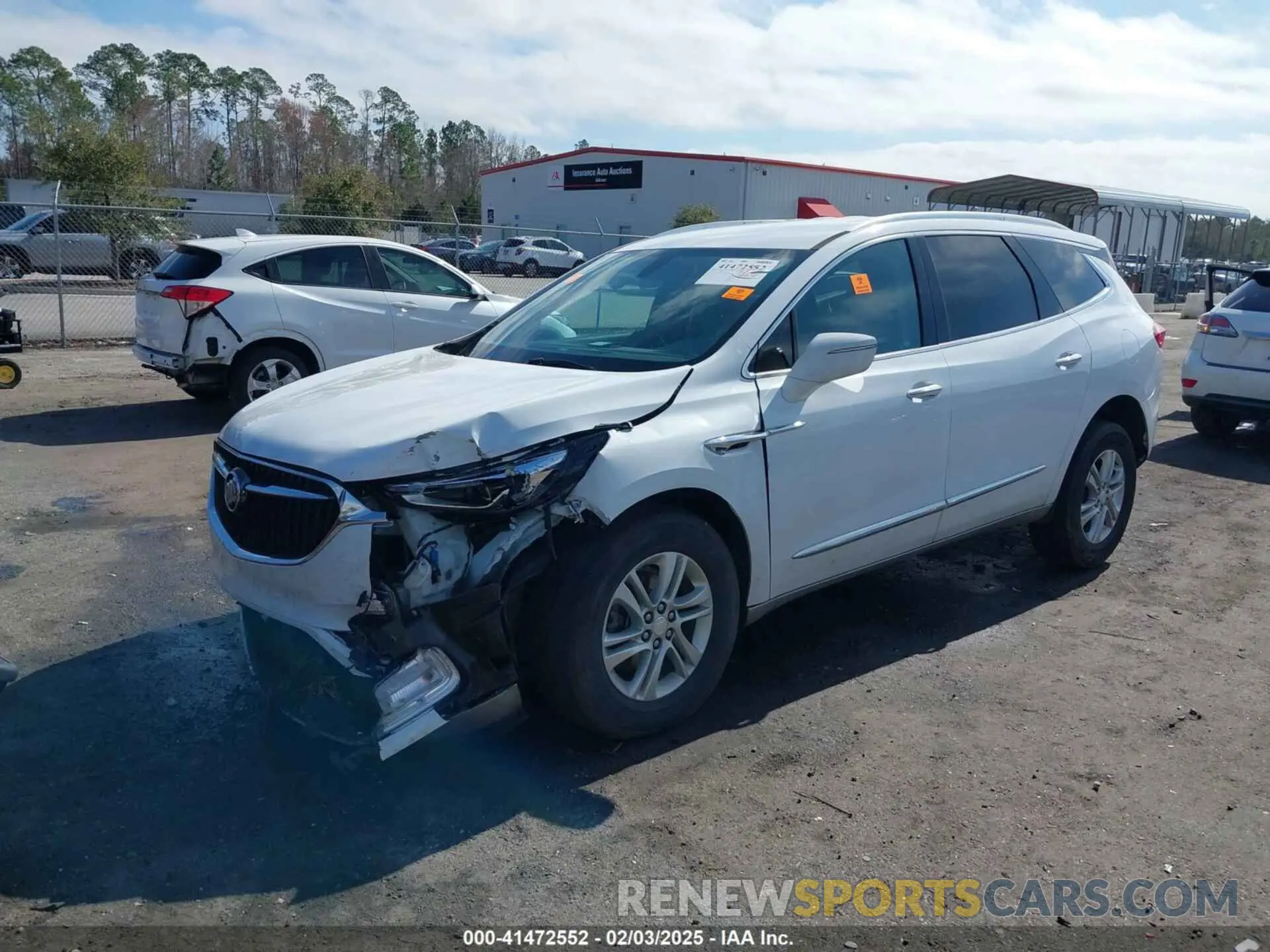 2 Photograph of a damaged car 5GAEVAKW5MJ152727 BUICK ENCLAVE 2021