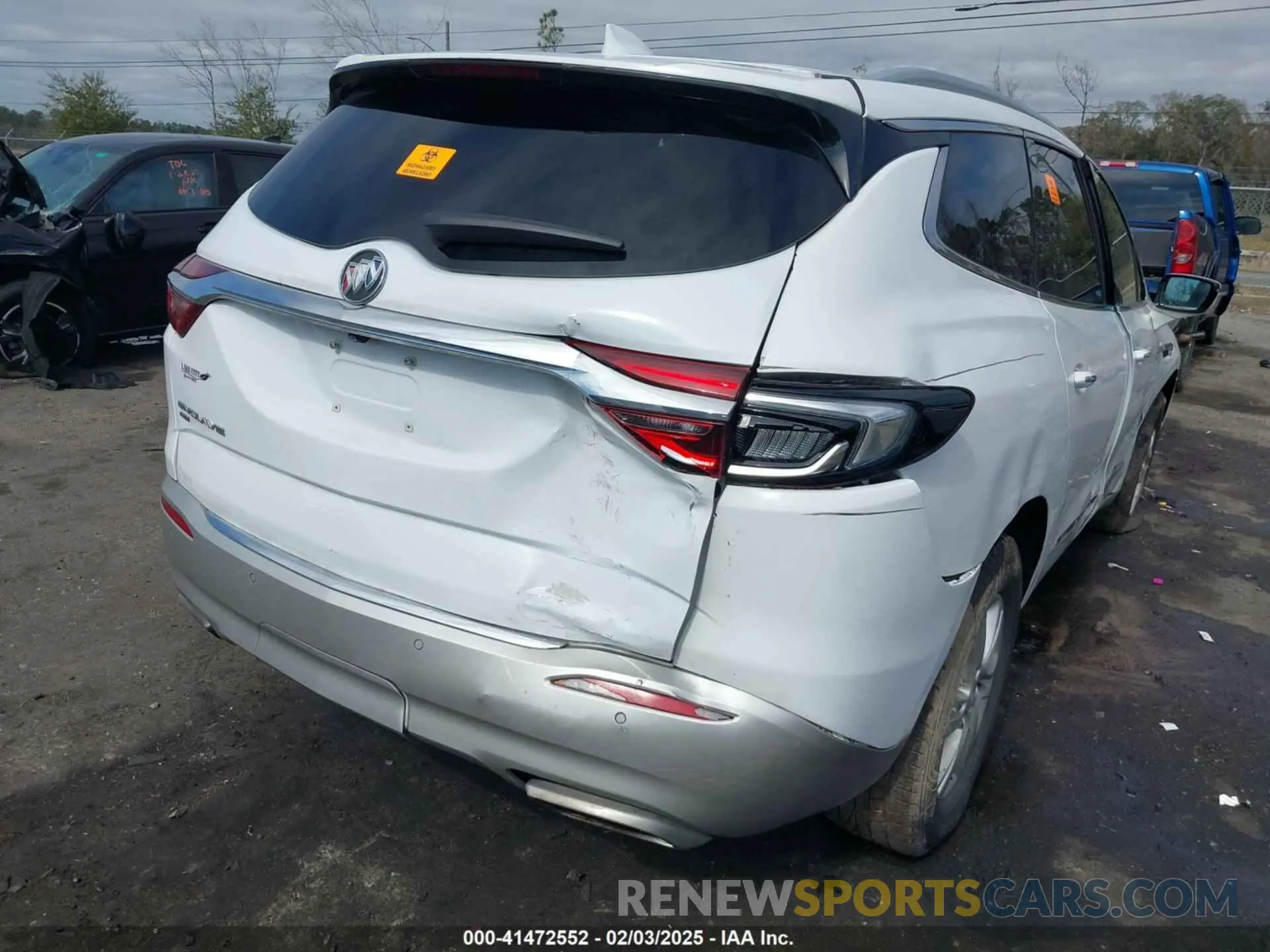 6 Photograph of a damaged car 5GAEVAKW5MJ152727 BUICK ENCLAVE 2021