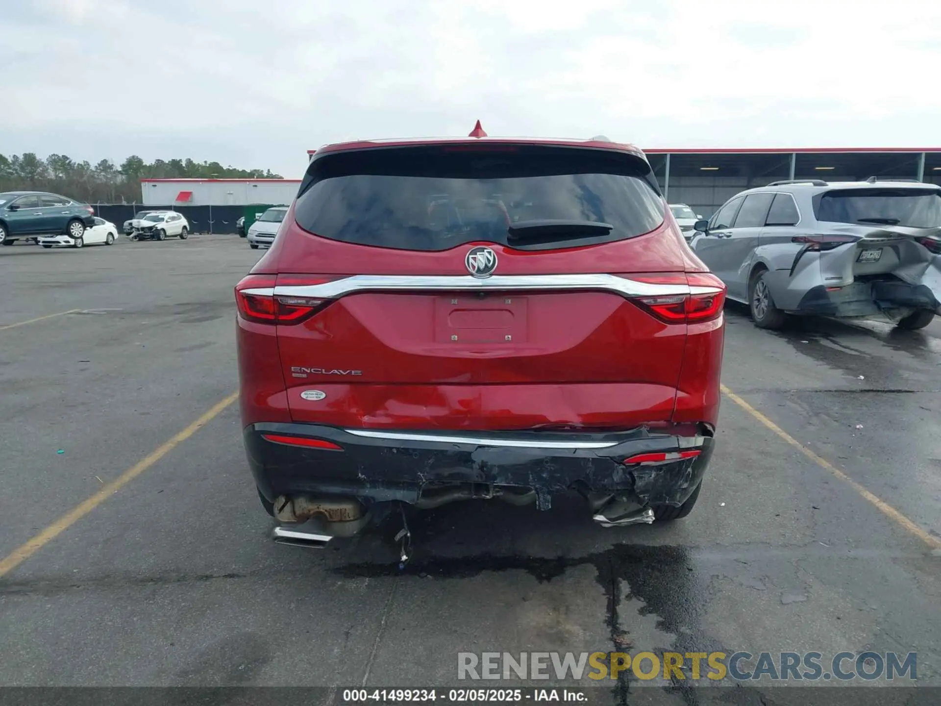 16 Photograph of a damaged car 5GAEVAKW5MJ211985 BUICK ENCLAVE 2021