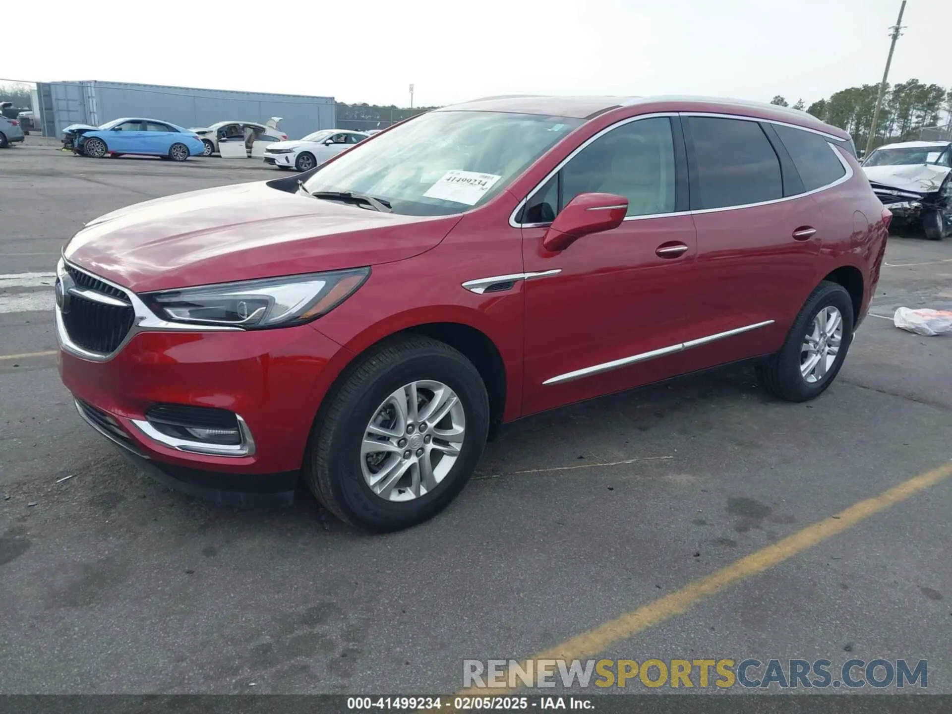 2 Photograph of a damaged car 5GAEVAKW5MJ211985 BUICK ENCLAVE 2021