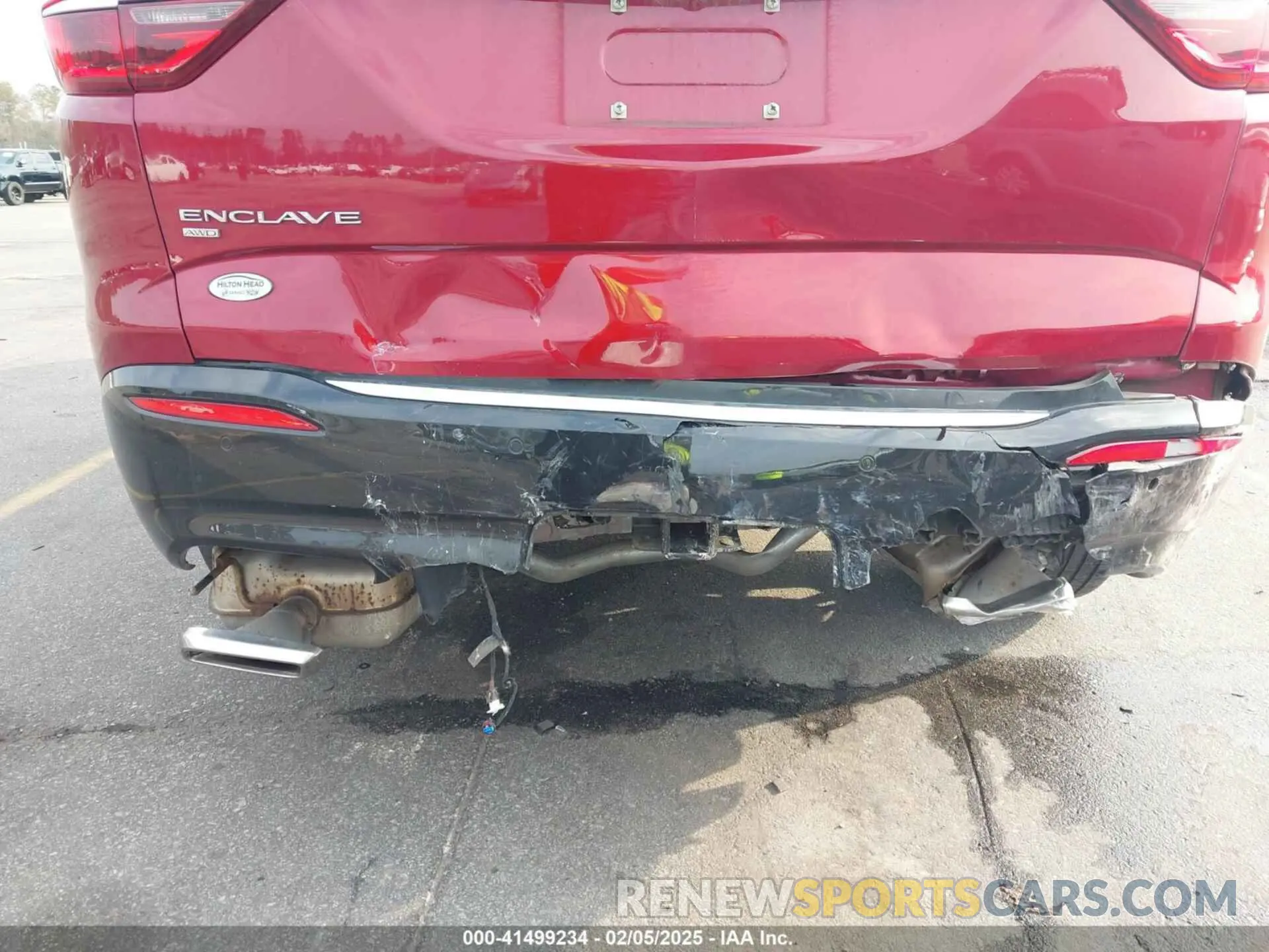 6 Photograph of a damaged car 5GAEVAKW5MJ211985 BUICK ENCLAVE 2021