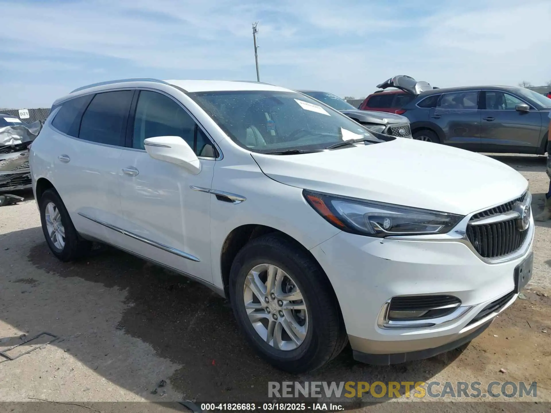 1 Photograph of a damaged car 5GAEVAKW6MJ190967 BUICK ENCLAVE 2021
