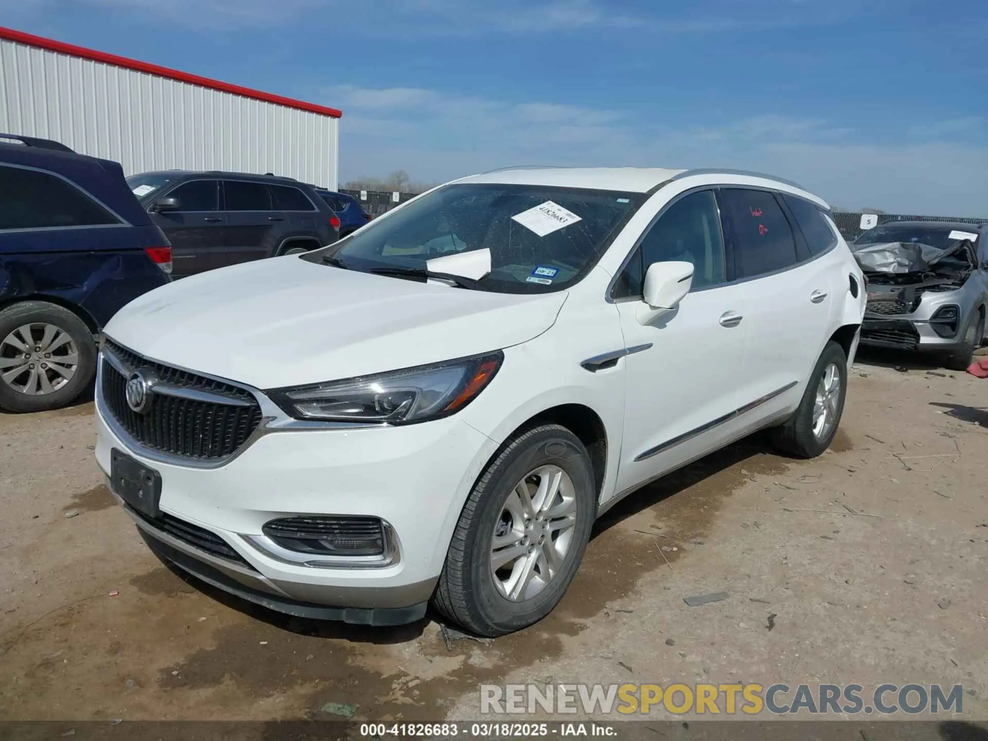 2 Photograph of a damaged car 5GAEVAKW6MJ190967 BUICK ENCLAVE 2021