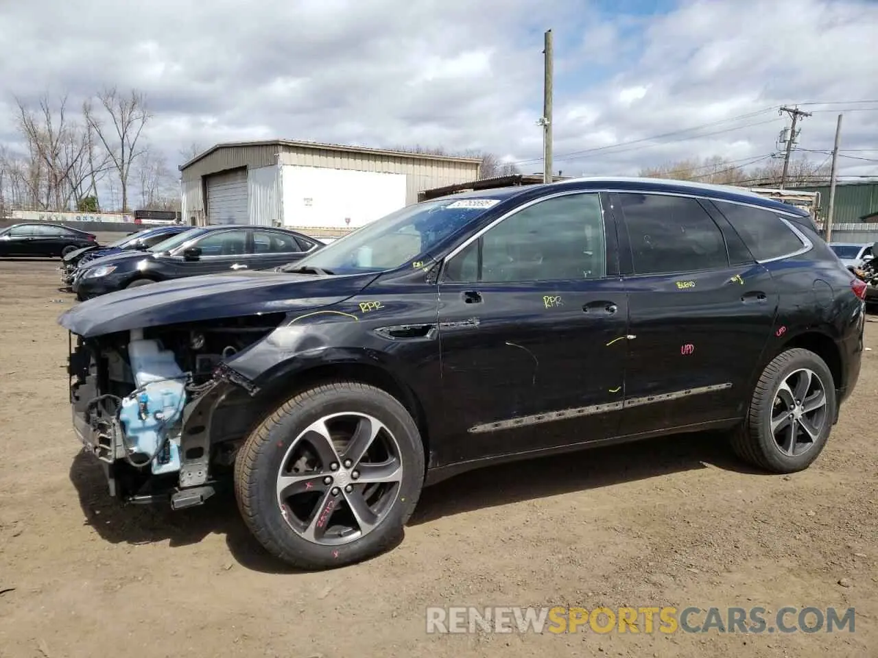 1 Photograph of a damaged car 5GAEVAKW6MJ205239 BUICK ENCLAVE 2021