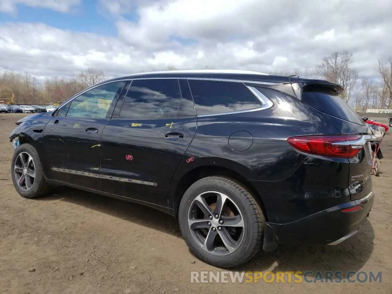 2 Photograph of a damaged car 5GAEVAKW6MJ205239 BUICK ENCLAVE 2021
