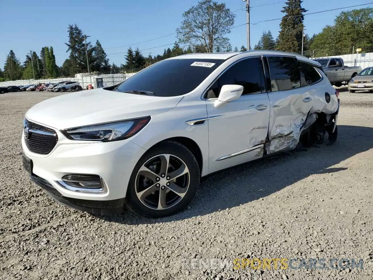1 Photograph of a damaged car 5GAEVAKW8MJ243717 BUICK ENCLAVE 2021