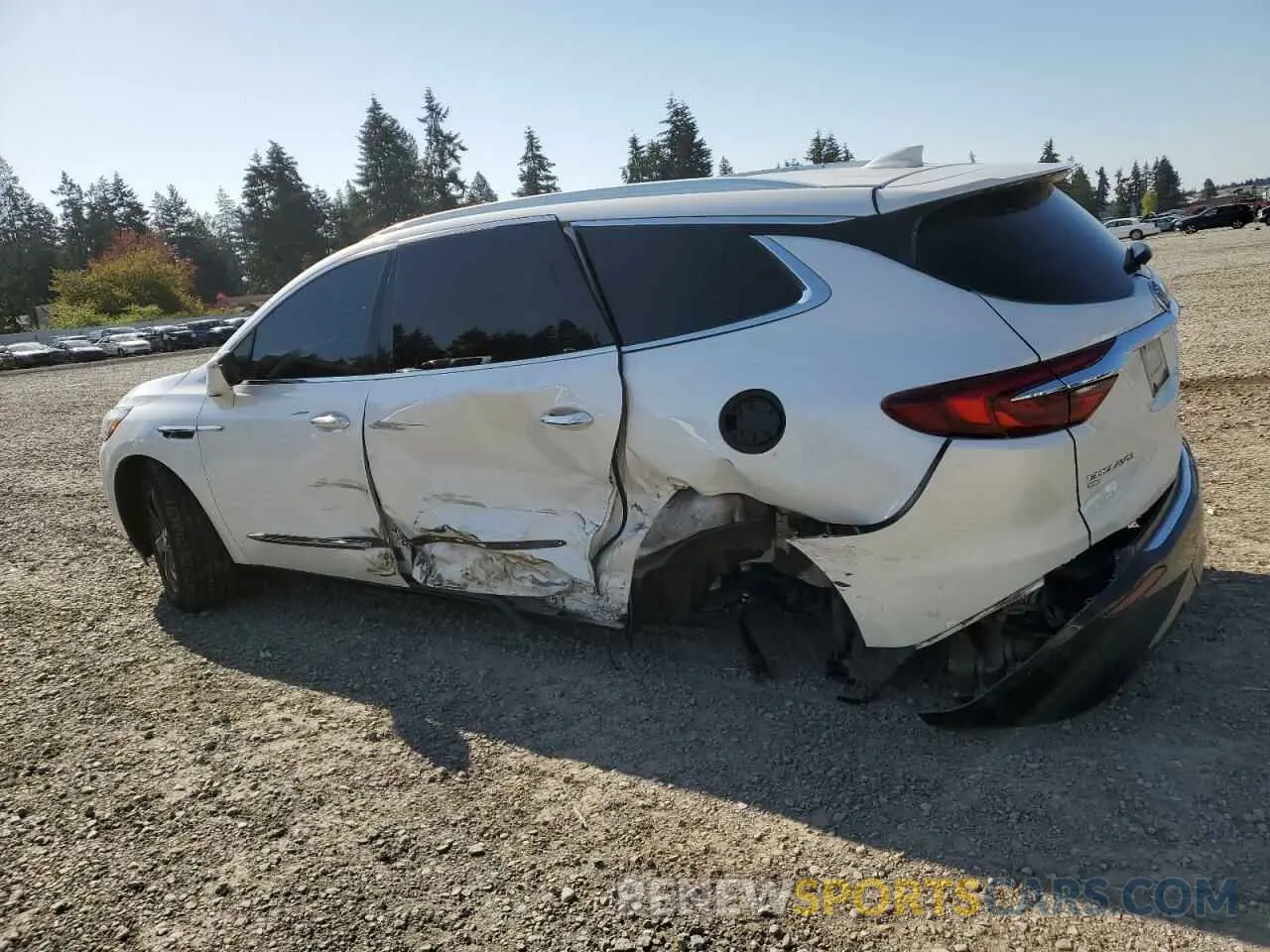 2 Photograph of a damaged car 5GAEVAKW8MJ243717 BUICK ENCLAVE 2021