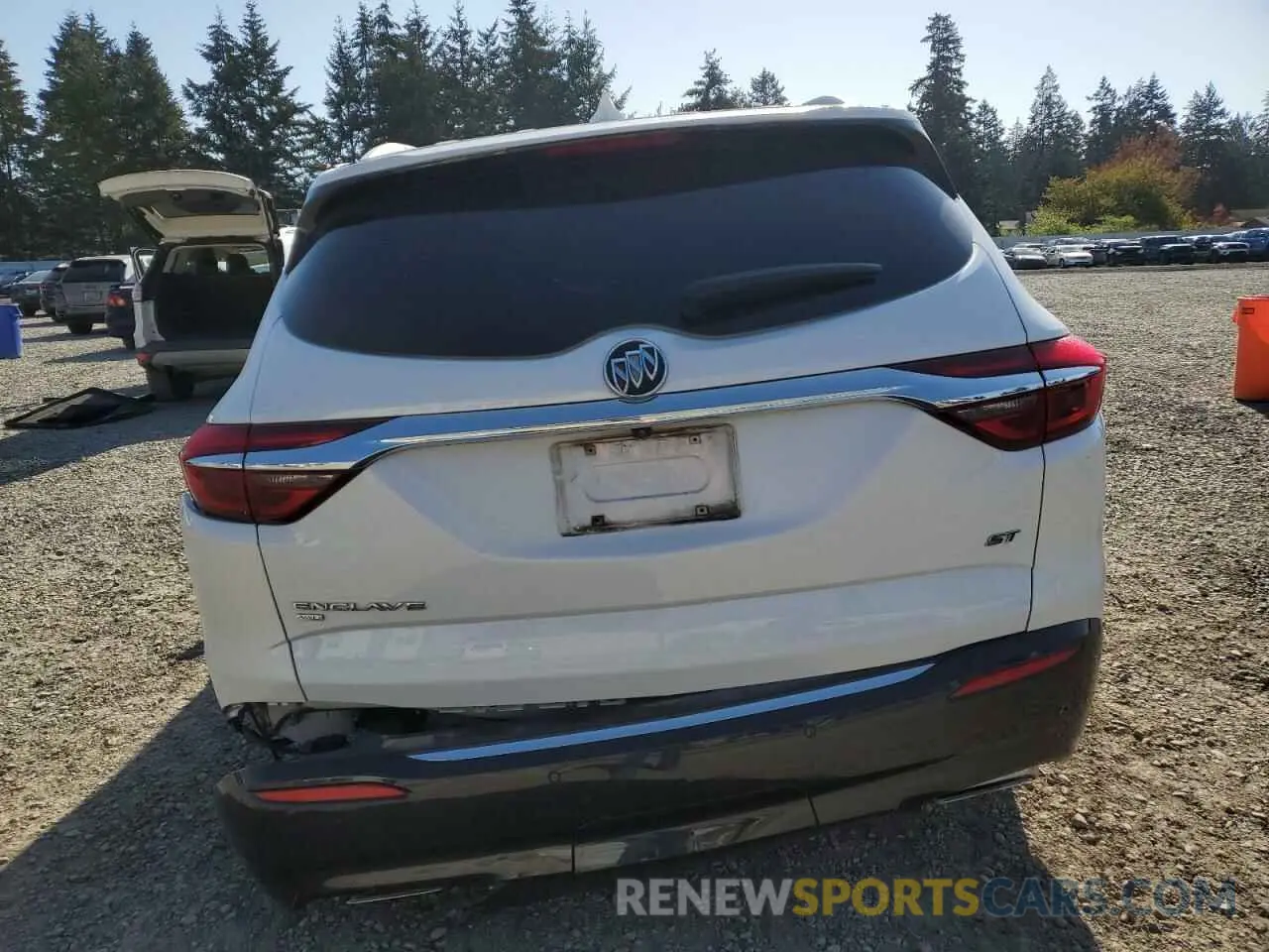 6 Photograph of a damaged car 5GAEVAKW8MJ243717 BUICK ENCLAVE 2021
