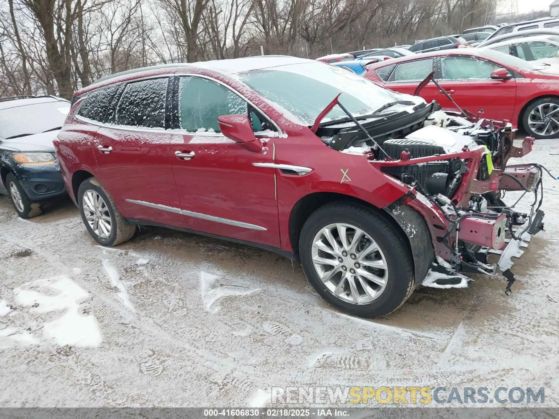 1 Photograph of a damaged car 5GAEVAKW9MJ170888 BUICK ENCLAVE 2021