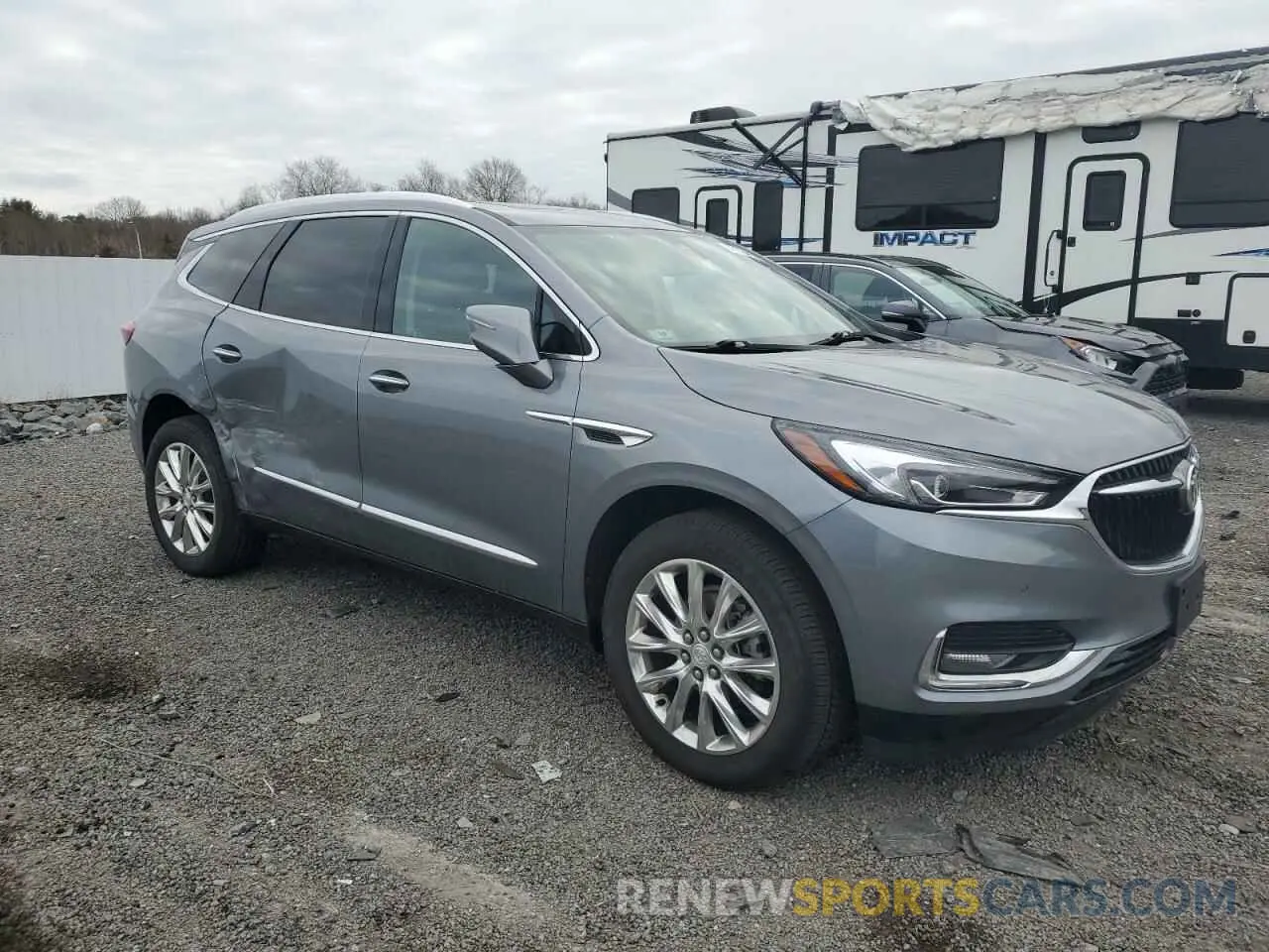 4 Photograph of a damaged car 5GAEVBKW7MJ171799 BUICK ENCLAVE 2021