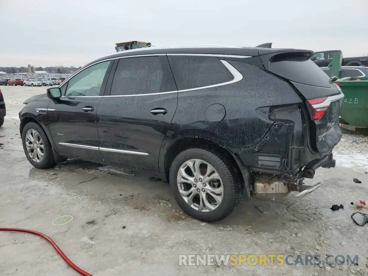 2 Photograph of a damaged car 5GAEVCKW4MJ112781 BUICK ENCLAVE 2021