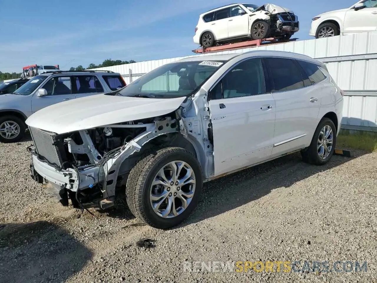 1 Photograph of a damaged car 5GAEVCKW6MJ197347 BUICK ENCLAVE 2021