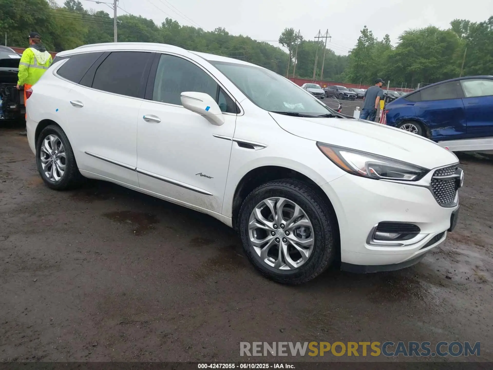 1 Photograph of a damaged car 5GAEVCKW9MJ256505 BUICK ENCLAVE 2021