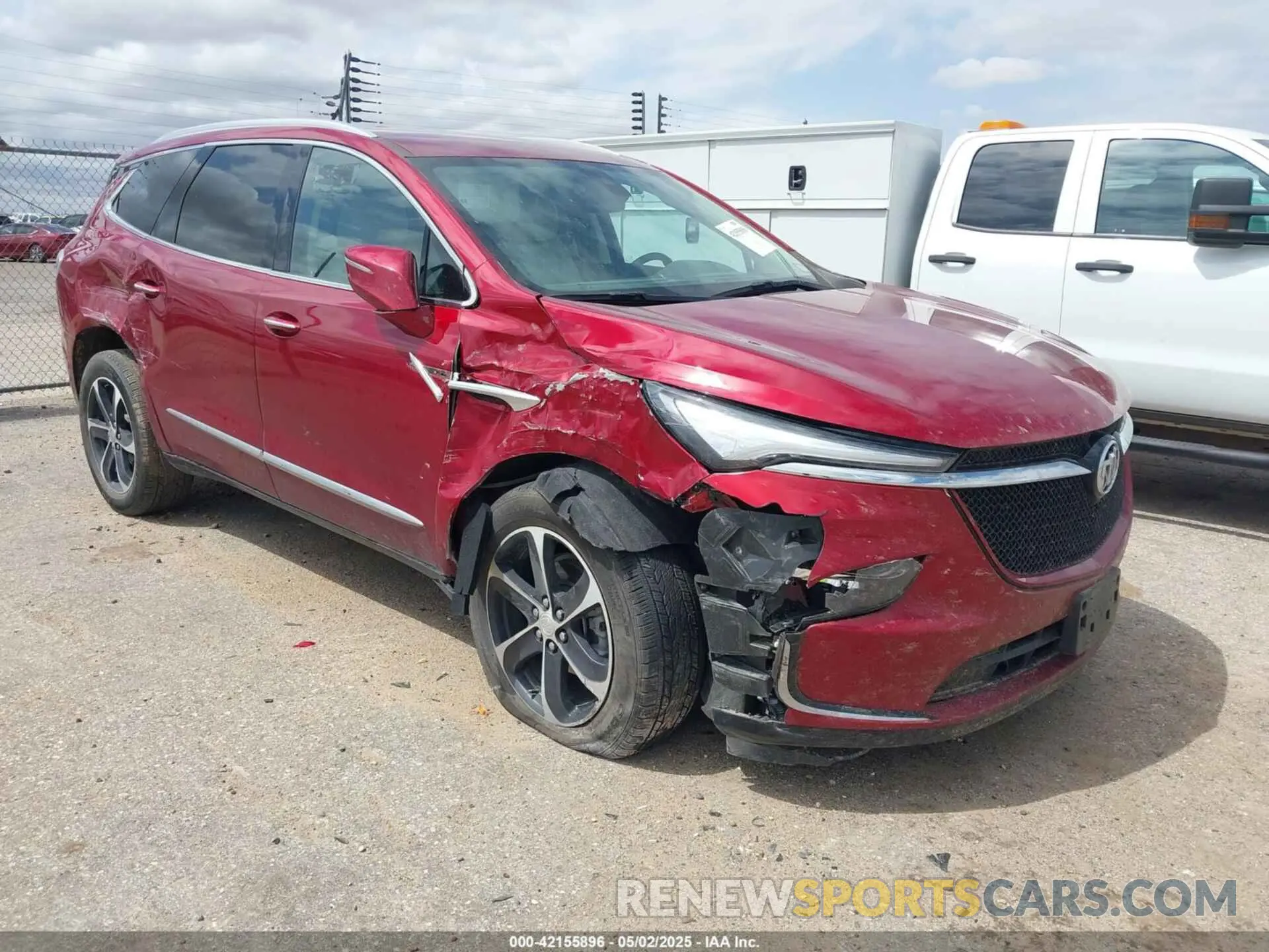 1 Photograph of a damaged car 5GAERBKW5NJ126429 BUICK ENCLAVE 2022