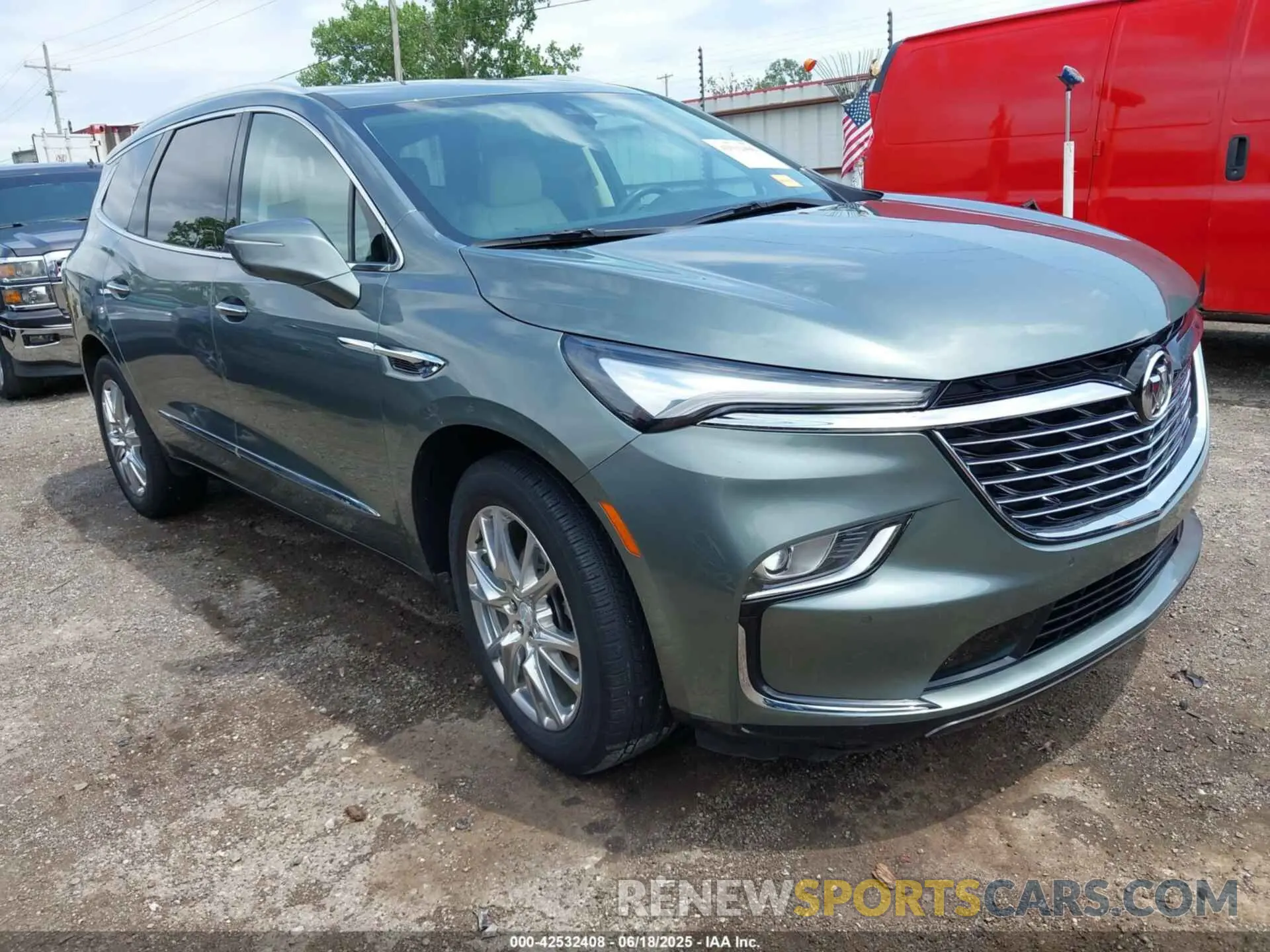 1 Photograph of a damaged car 5GAERBKW7NJ160579 BUICK ENCLAVE 2022