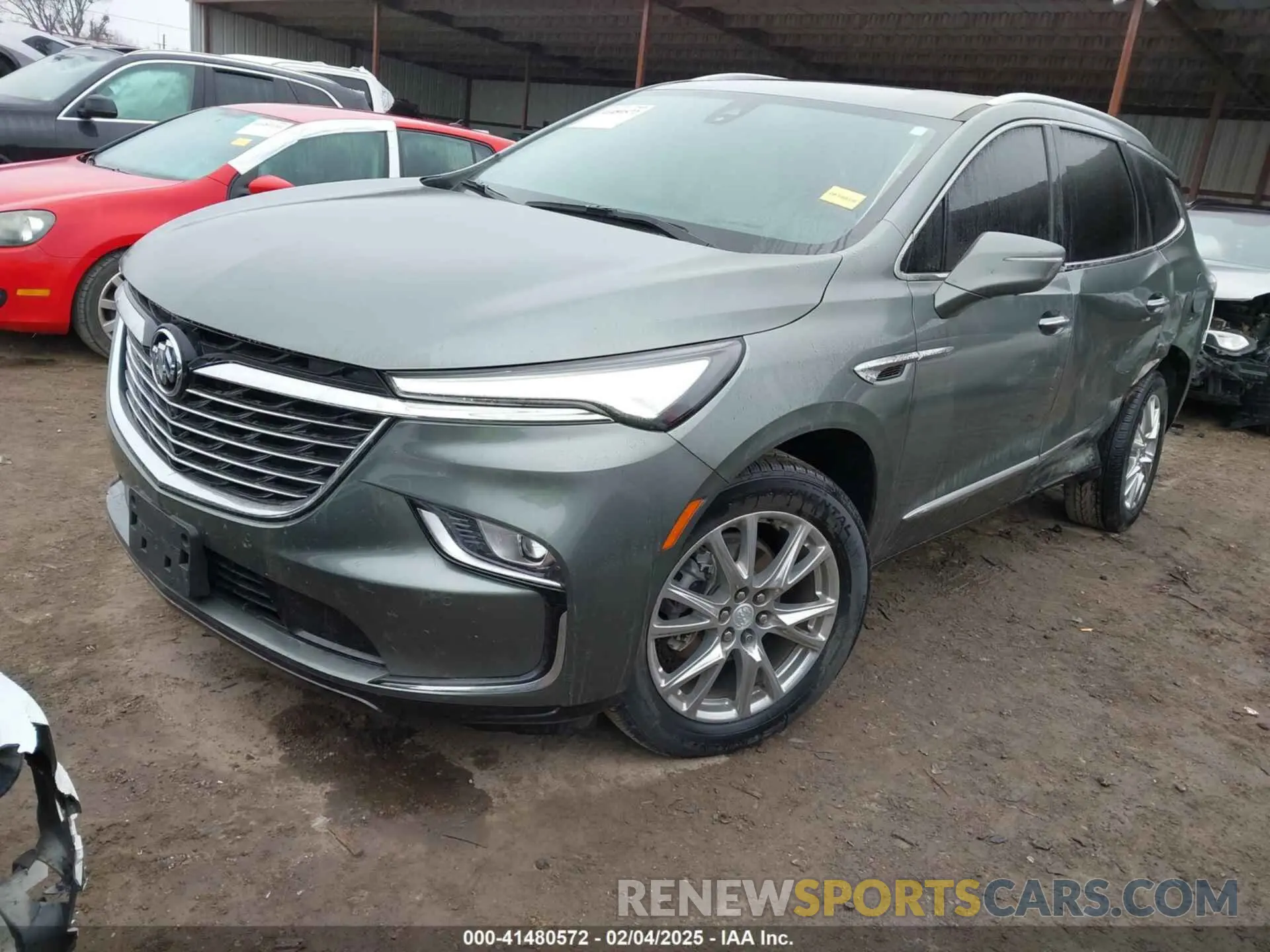 2 Photograph of a damaged car 5GAERCKW2NJ164898 BUICK ENCLAVE 2022