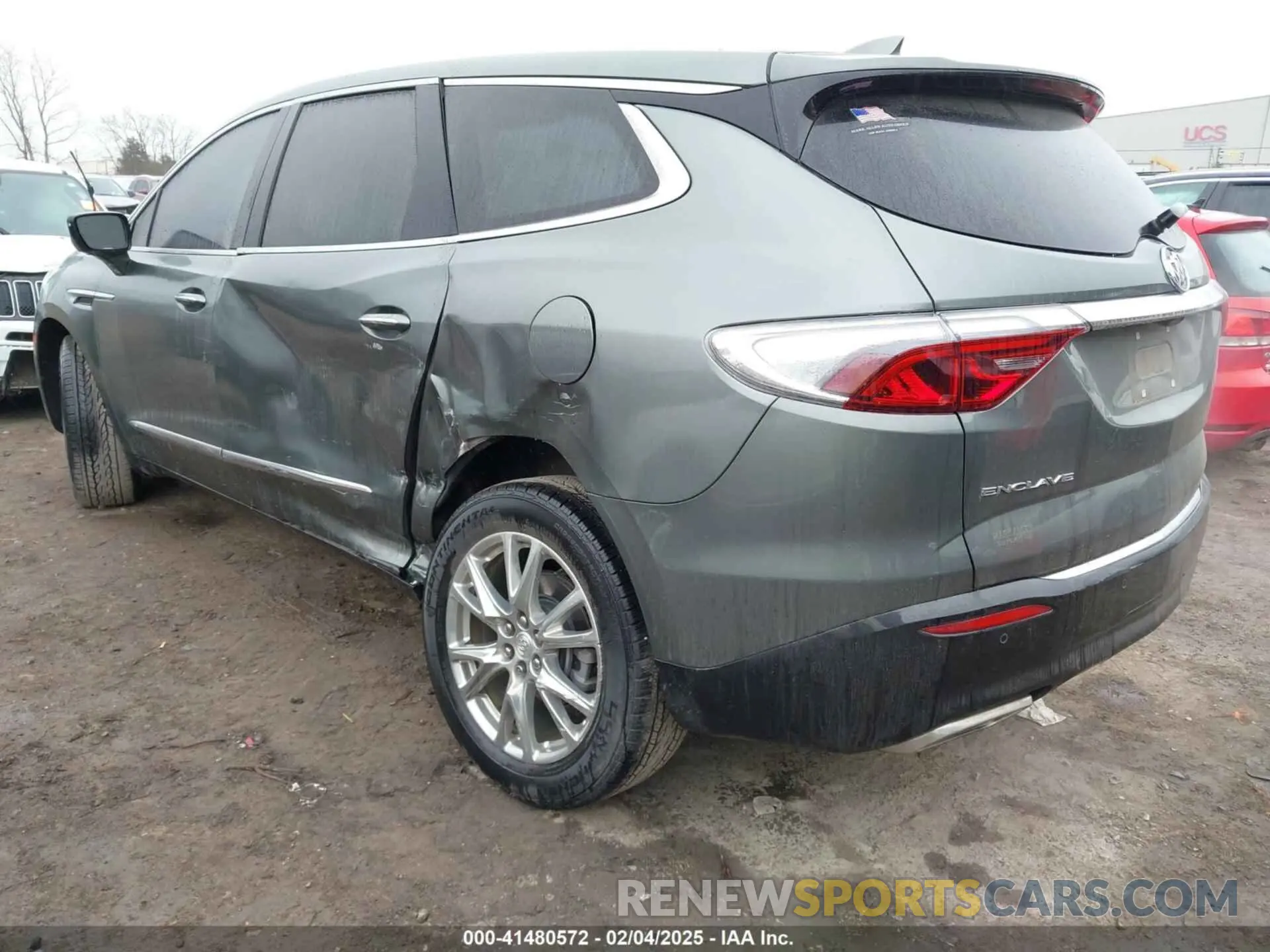 3 Photograph of a damaged car 5GAERCKW2NJ164898 BUICK ENCLAVE 2022
