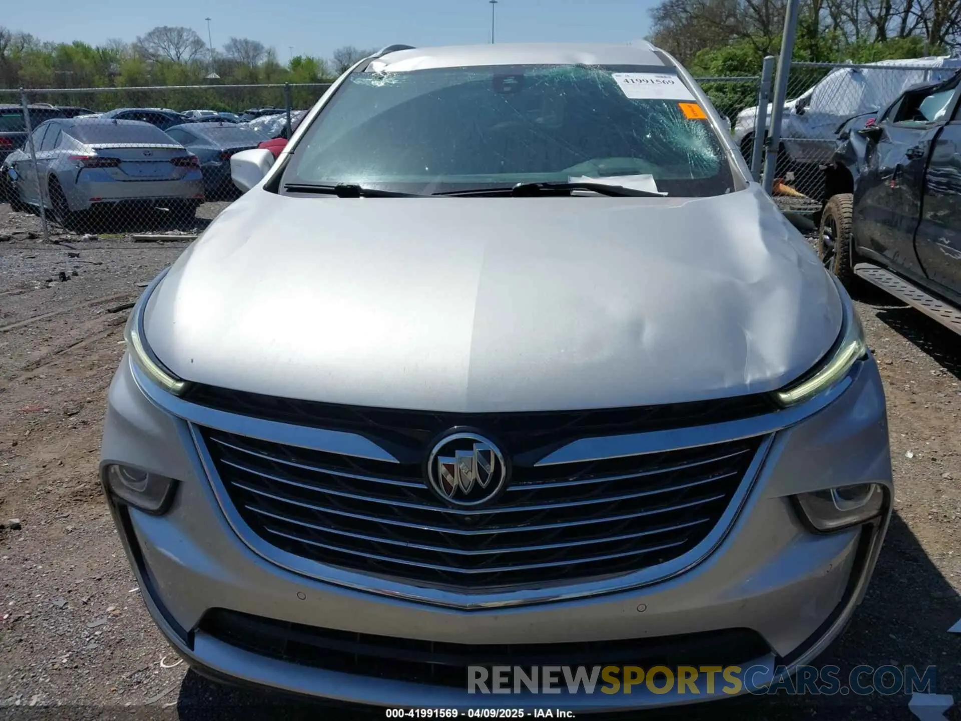 12 Photograph of a damaged car 5GAERCKW9NJ128352 BUICK ENCLAVE 2022