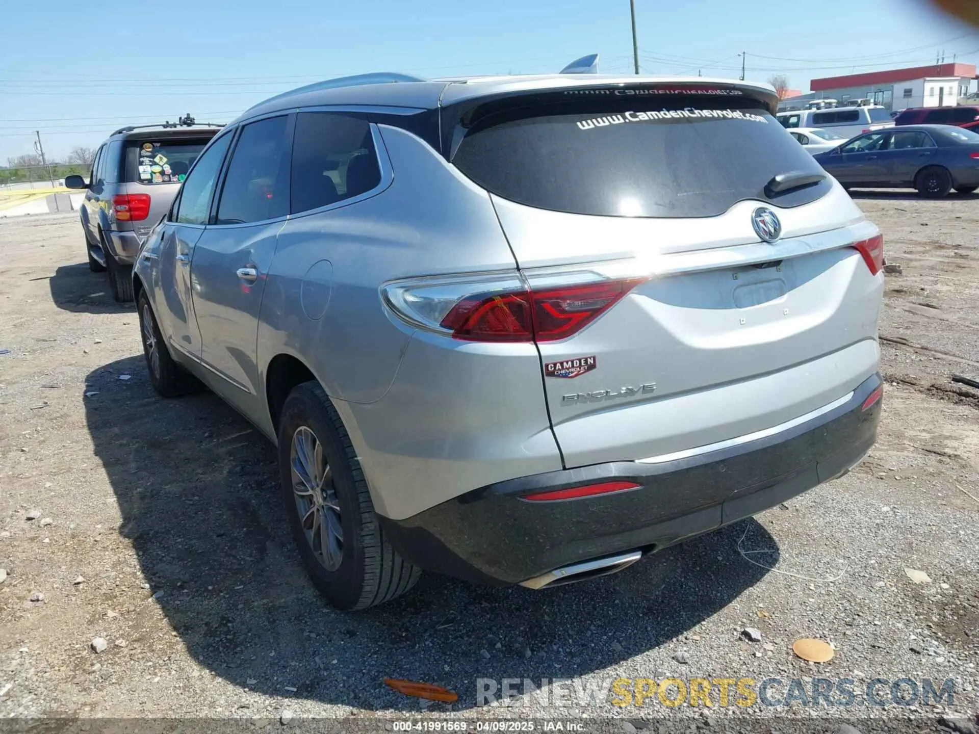 3 Photograph of a damaged car 5GAERCKW9NJ128352 BUICK ENCLAVE 2022