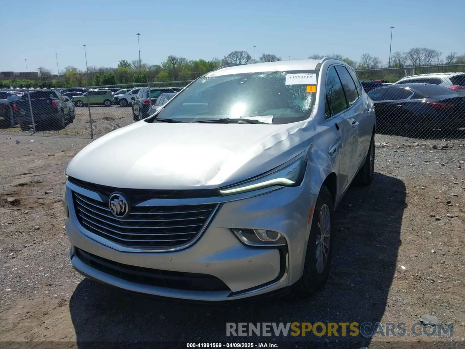 6 Photograph of a damaged car 5GAERCKW9NJ128352 BUICK ENCLAVE 2022