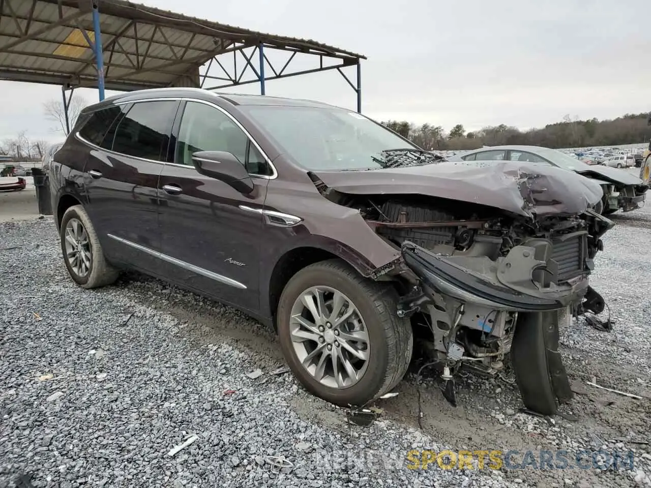 4 Photograph of a damaged car 5GAERDKW7NJ168712 BUICK ENCLAVE 2022