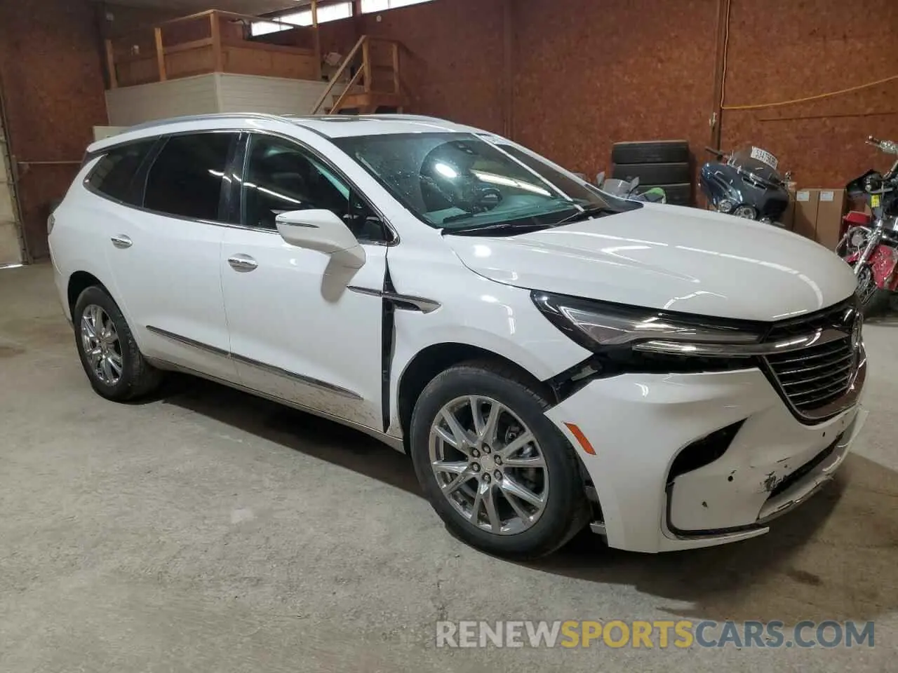 4 Photograph of a damaged car 5GAEVBKW3NJ180369 BUICK ENCLAVE 2022