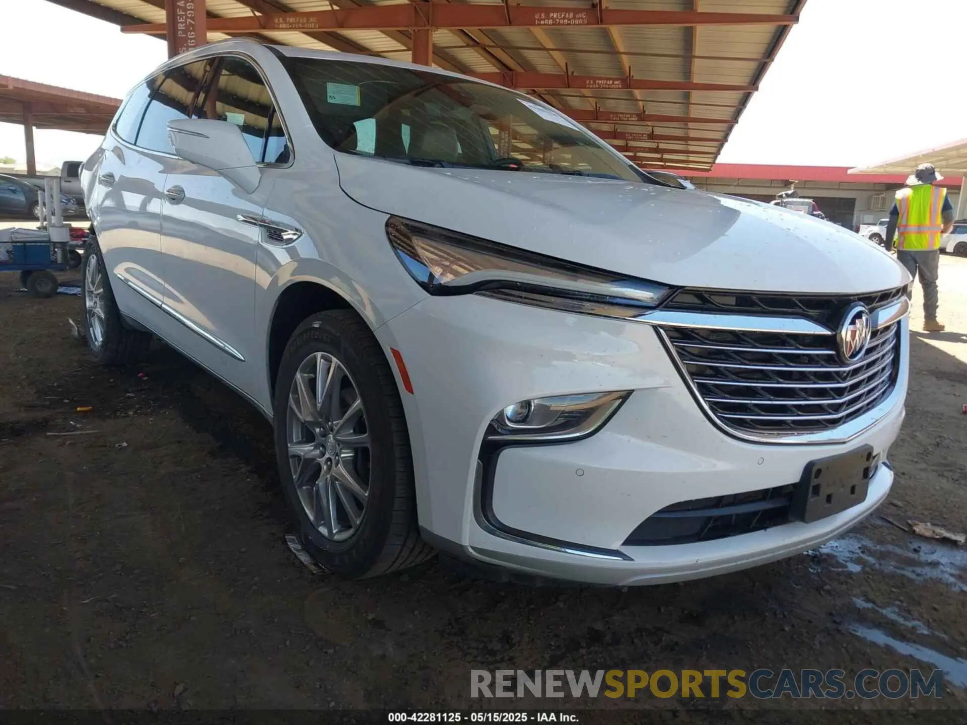 1 Photograph of a damaged car 5GAEVBKW5NJ125423 BUICK ENCLAVE 2022