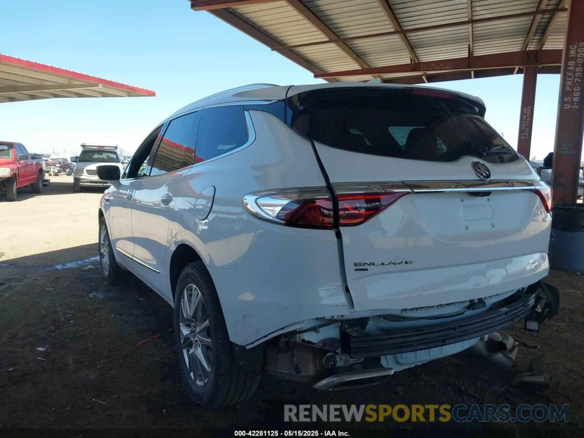 3 Photograph of a damaged car 5GAEVBKW5NJ125423 BUICK ENCLAVE 2022