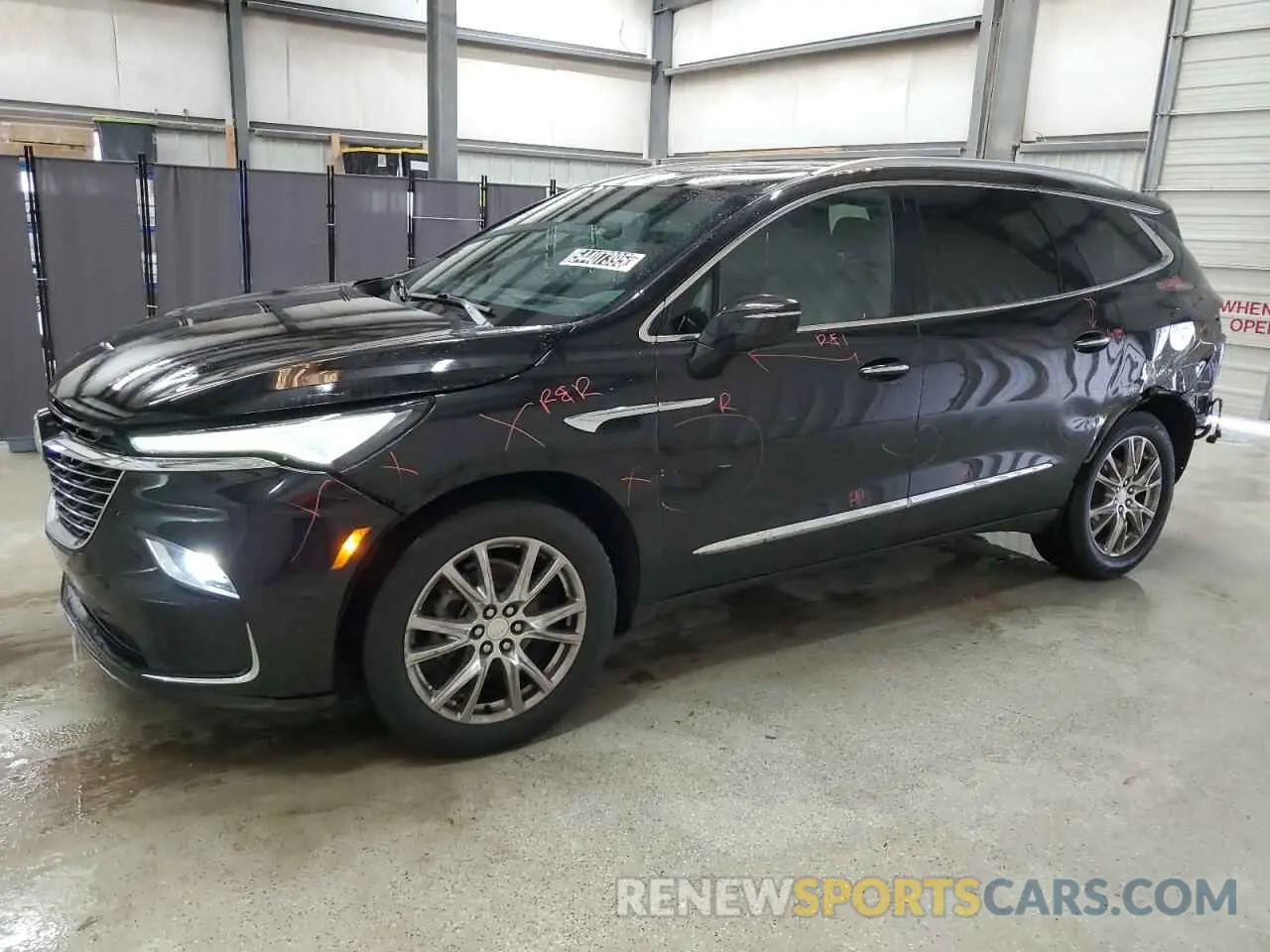 1 Photograph of a damaged car 5GAEVBKW8NJ133886 BUICK ENCLAVE 2022