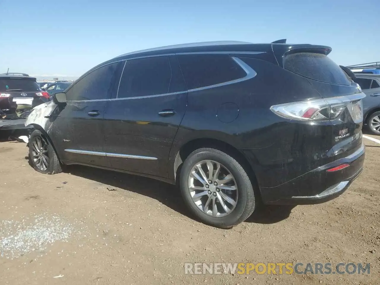 2 Photograph of a damaged car 5GAEVCKW6NJ186768 BUICK ENCLAVE 2022