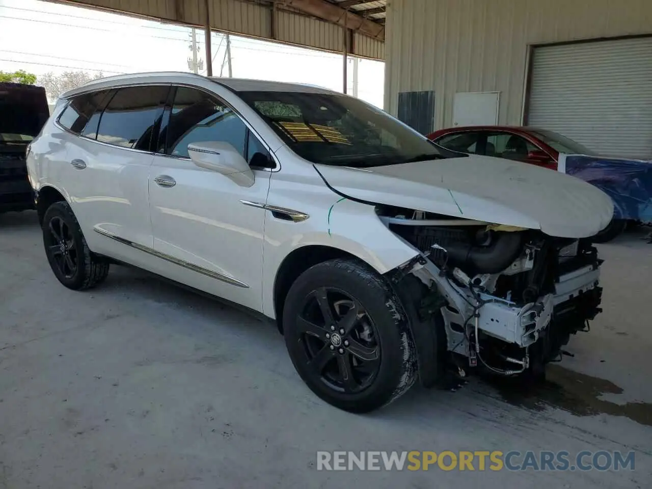 4 Photograph of a damaged car 5GAERBKW1PJ256212 BUICK ENCLAVE 2023