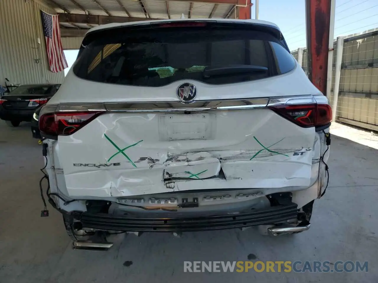 6 Photograph of a damaged car 5GAERBKW1PJ256212 BUICK ENCLAVE 2023
