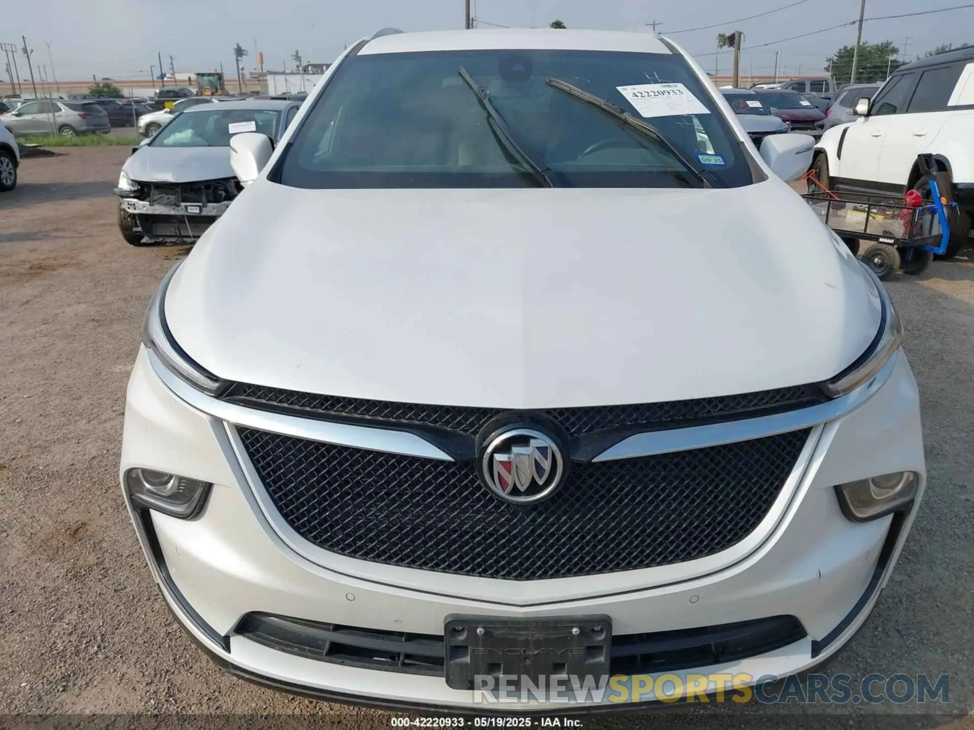 6 Photograph of a damaged car 5GAERBKW2PJ252525 BUICK ENCLAVE 2023
