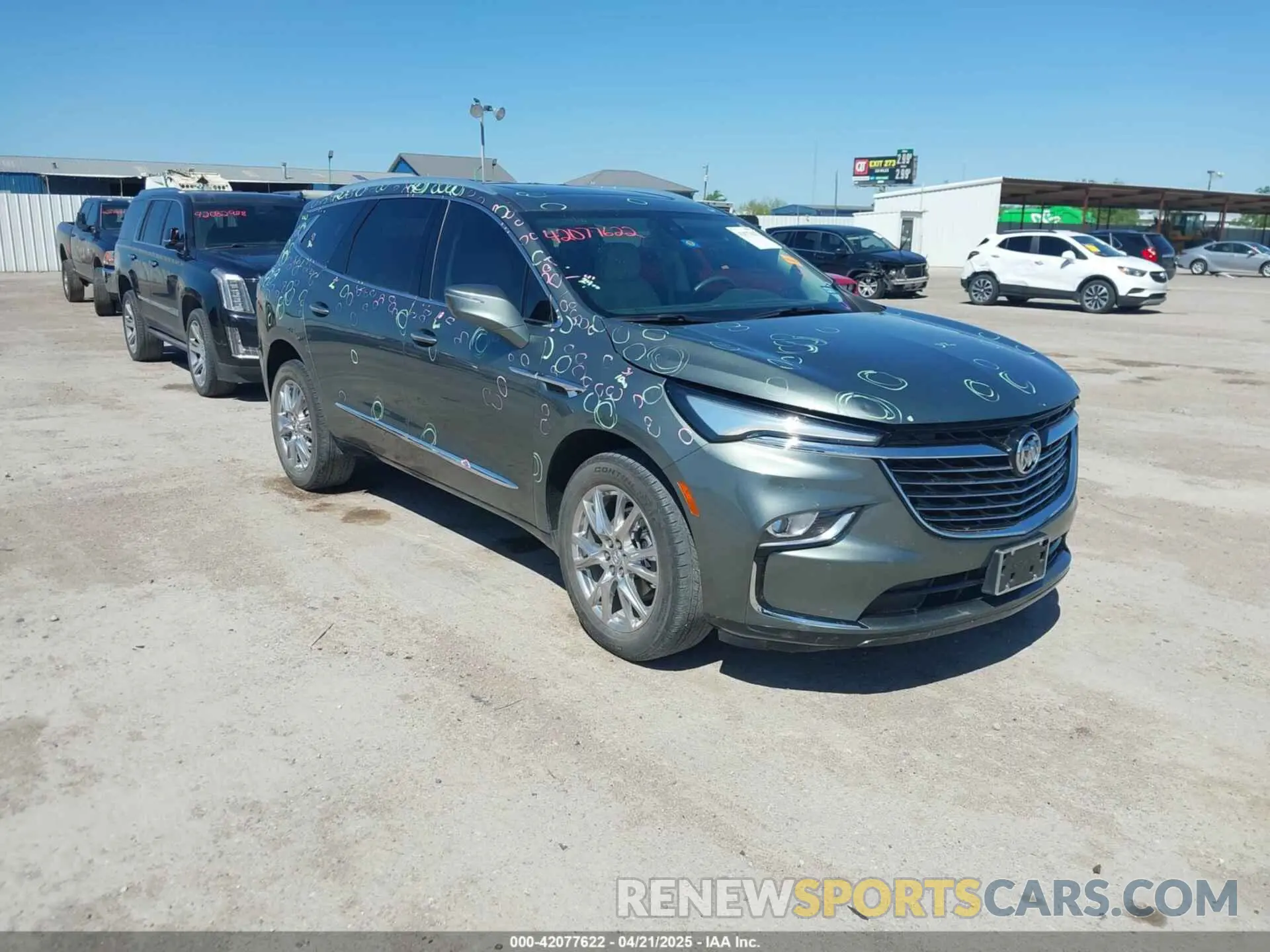 1 Photograph of a damaged car 5GAERBKW3PJ158055 BUICK ENCLAVE 2023