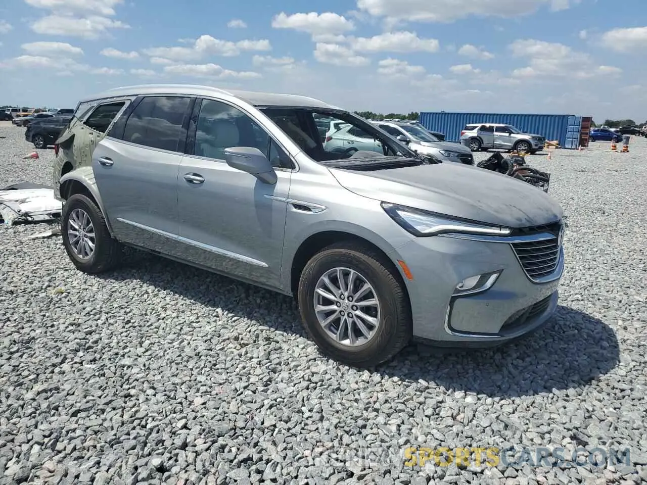 4 Photograph of a damaged car 5GAERBKW5PJ259226 BUICK ENCLAVE 2023