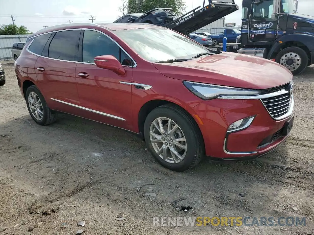 4 Photograph of a damaged car 5GAERBKW6PJ157790 BUICK ENCLAVE 2023