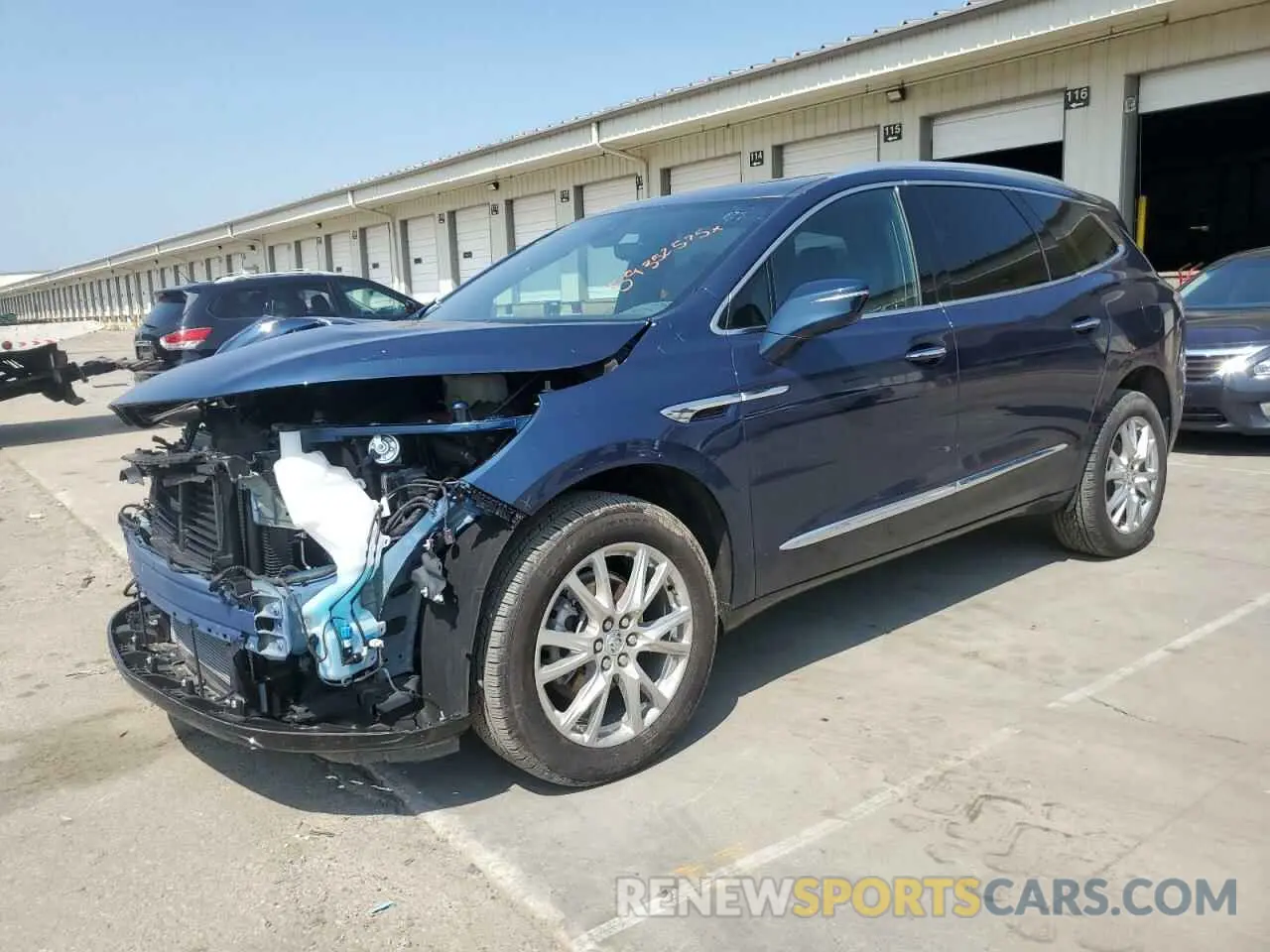 1 Photograph of a damaged car 5GAERBKW7PJ233081 BUICK ENCLAVE 2023