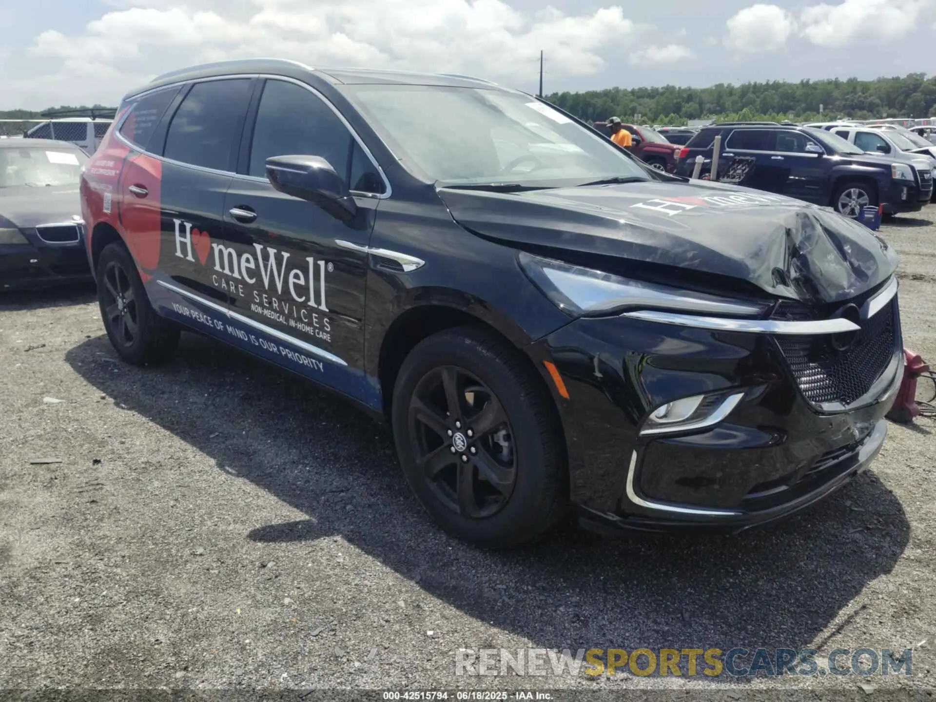 1 Photograph of a damaged car 5GAERBKW8PJ256949 BUICK ENCLAVE 2023