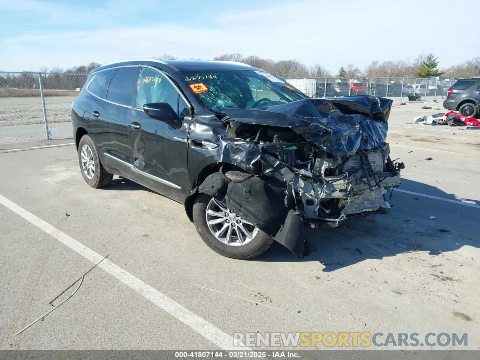 1 Photograph of a damaged car 5GAEVAKW1PJ235687 BUICK ENCLAVE 2023