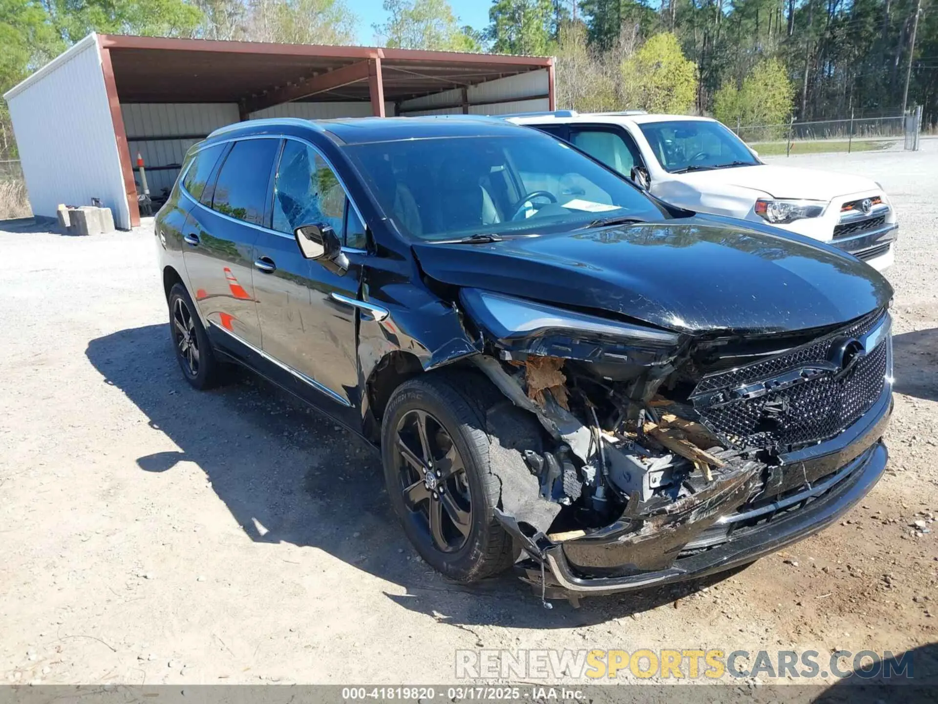 1 Photograph of a damaged car 5GAEVAKW3PJ122338 BUICK ENCLAVE 2023