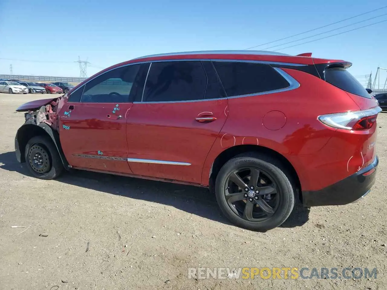 2 Photograph of a damaged car 5GAEVAKW9PJ214246 BUICK ENCLAVE 2023
