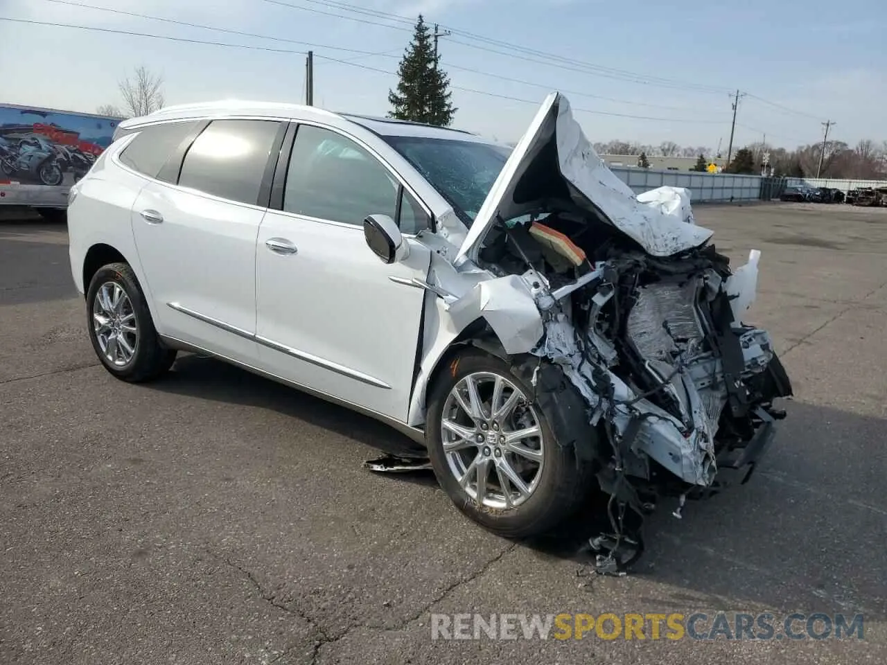 4 Photograph of a damaged car 5GAEVBKW1PJ187386 BUICK ENCLAVE 2023