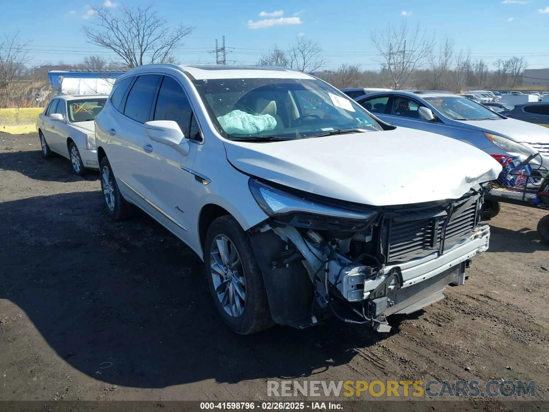 1 Photograph of a damaged car 5GAEVCKW5PJ187526 BUICK ENCLAVE 2023