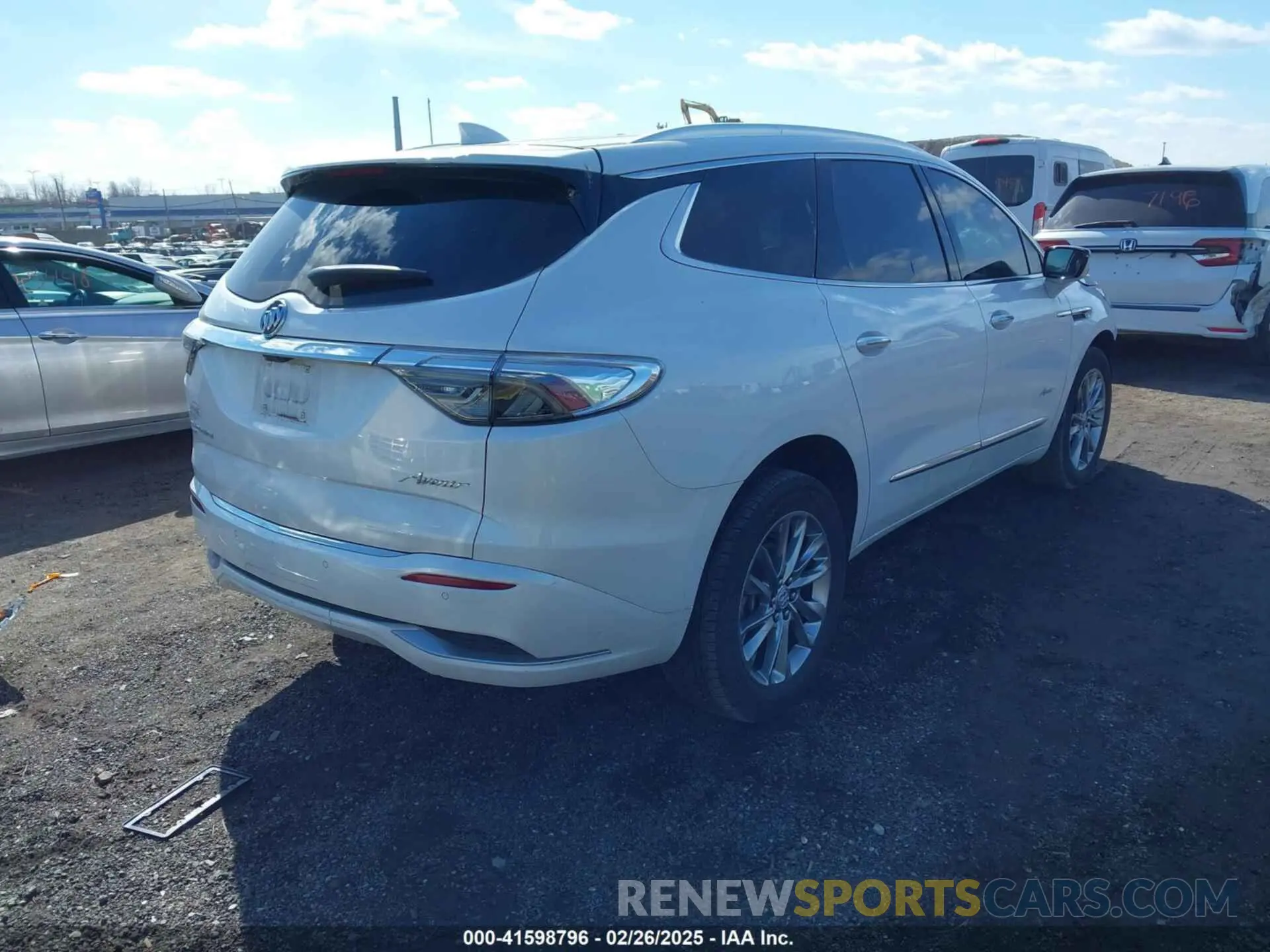4 Photograph of a damaged car 5GAEVCKW5PJ187526 BUICK ENCLAVE 2023