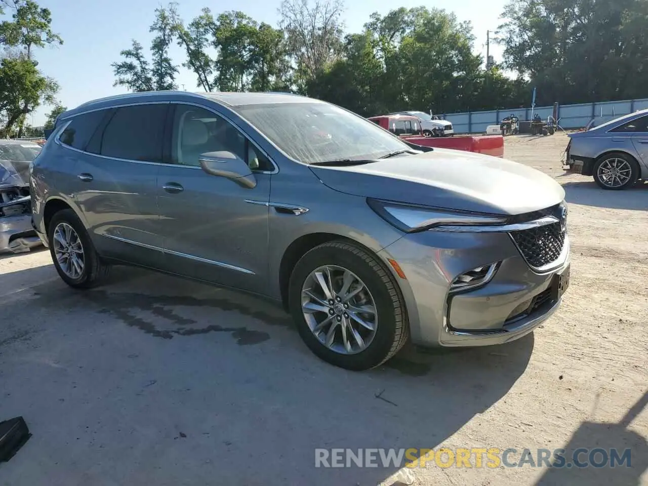 4 Photograph of a damaged car 5GAEVCKW9PJ142492 BUICK ENCLAVE 2023