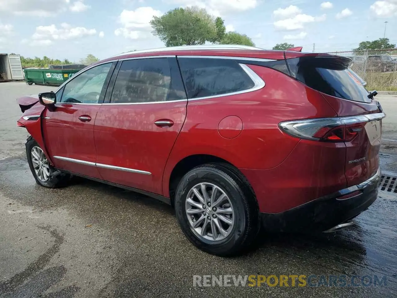 2 Photograph of a damaged car 5GAERCKW1RJ113110 BUICK ENCLAVE 2024