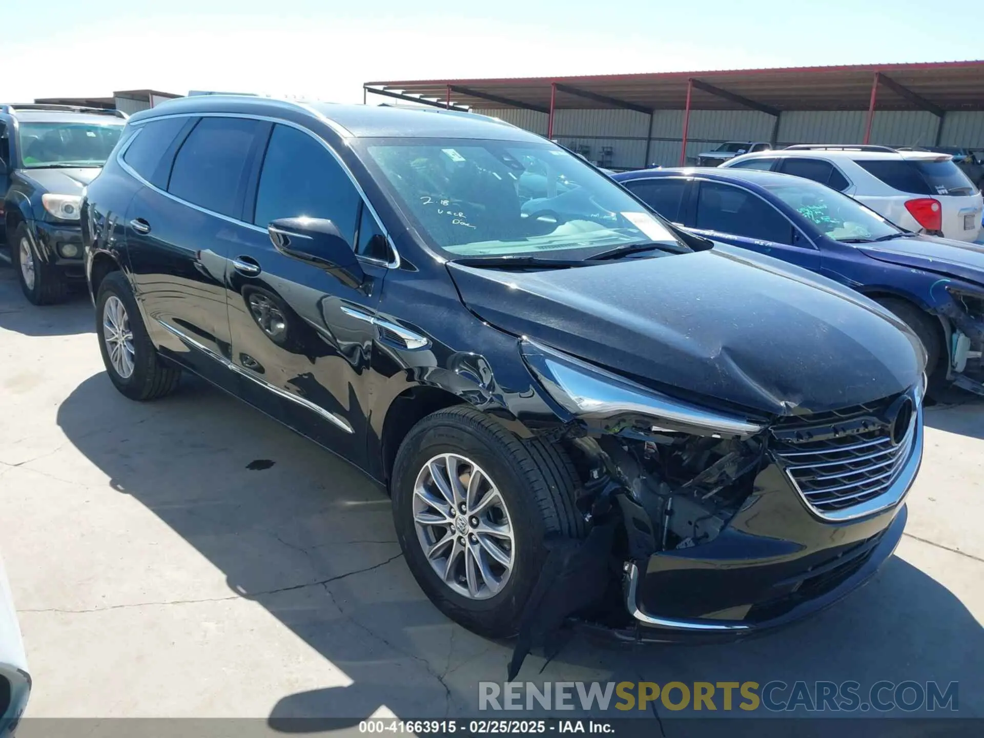 1 Photograph of a damaged car 5GAERCKW5RJ116463 BUICK ENCLAVE 2024